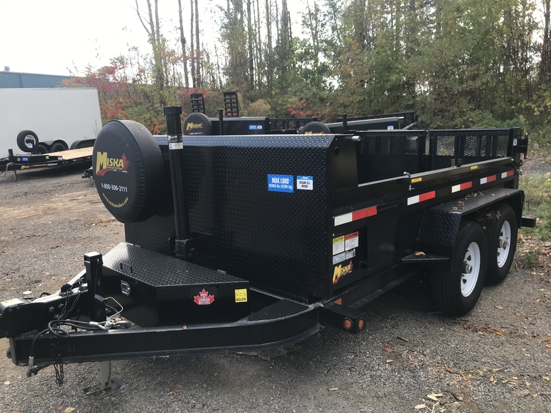 Cargo, Utility Trailers  2024 Miska 7 Ton Contractor Dump Trailer Photo
